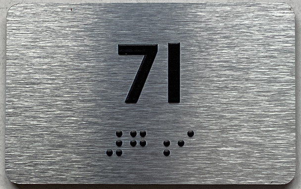 APT# 7I SILVER Sign