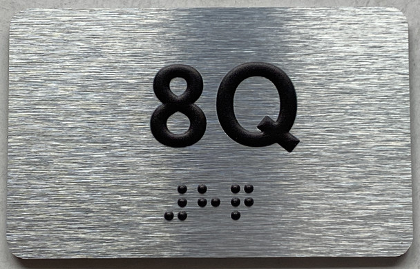 APT# 8Q SILVER Sign