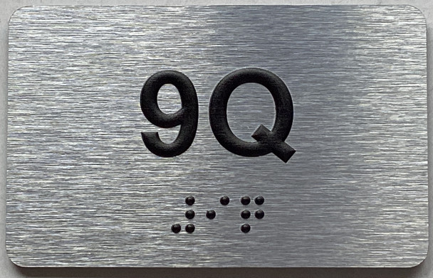 APT# 9Q SILVER Sign