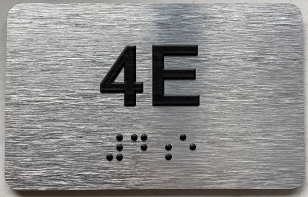 APT# 4E Sign