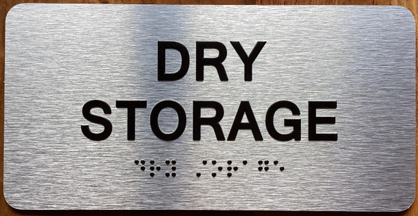 The Dry Storage Sign