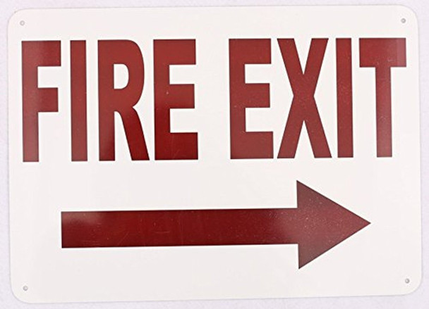 Fire Exit Arrow right