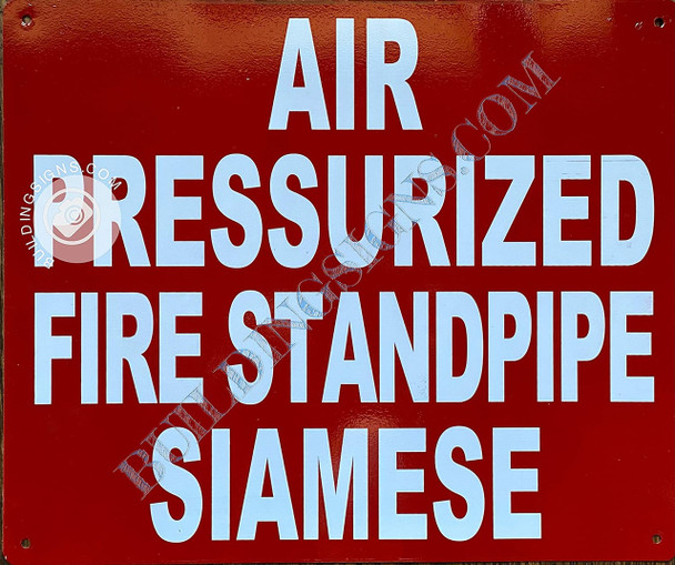AIR PRESSURIZED FIRE Standpipe Siamese AIR PRESSURIZED FIRE Standpipe Siamese