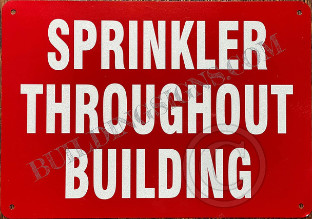 Sprinkler Throughout The Building