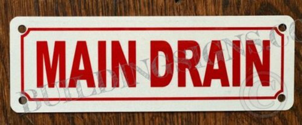 MAIN DRAIN