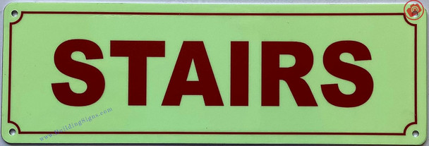 Photoluminescent STAIRS/GLOW IN THE DARK STAIRS