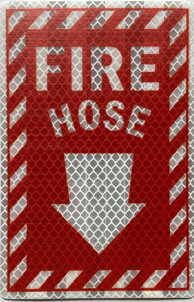 FIRE HOSE STICKER FIRE HOSE STICKER