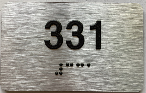 ADA APARTMENT NUMBER 431 SIGN