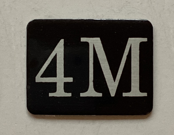 4M Floor Mailbox Number