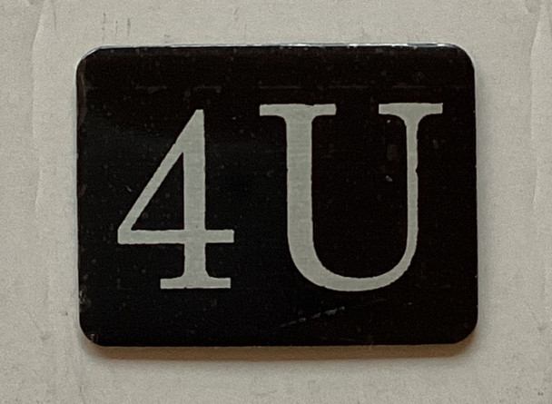 4U Floor Mailbox Number