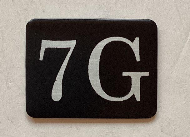 7G Floor Mailbox Number