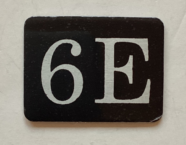 6E Floor Mailbox Number