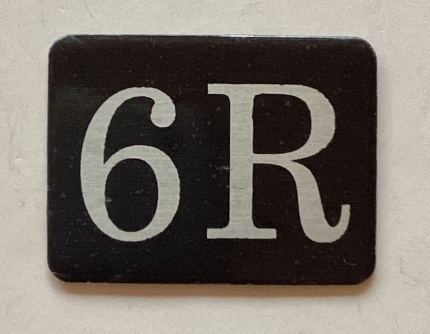 6R Floor Mailbox Number