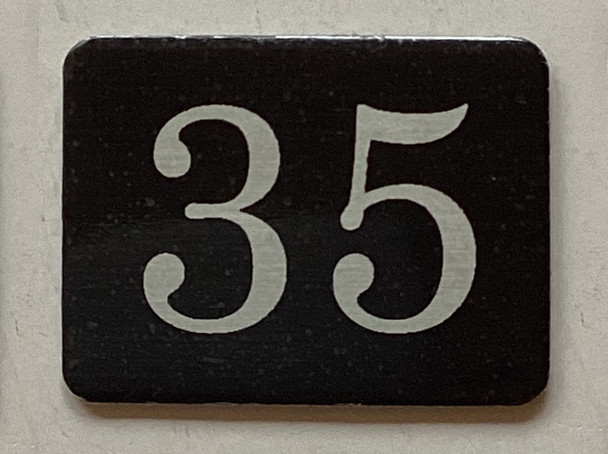 35th  Floor Mailbox Number