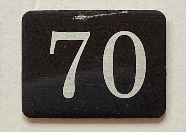 70th  Floor Mailbox Number