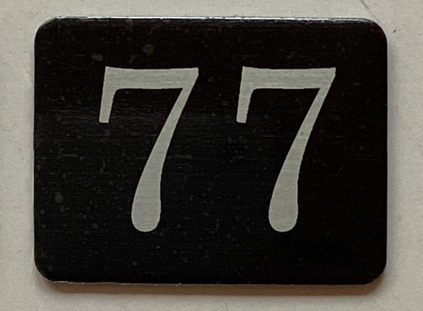 77th  Floor Mailbox Number