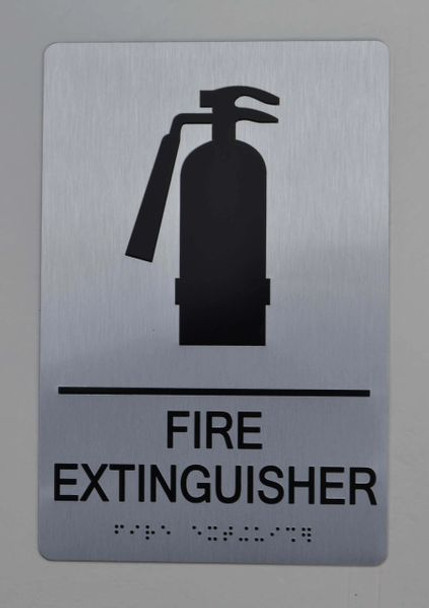 ADA FIRE EXTINGUISHER SIGN ADA FIRE EXTINGUISHER SIGN