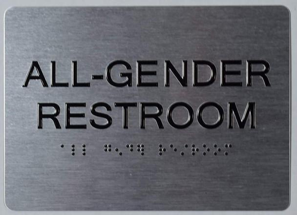 ADA ALL GENDER RESTROOM SIGN ADA ALL GENDER RESTROOM SIGN