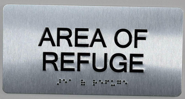 ADA AREA OF REFUGEE SIGN ADA AREA OF REFUGEE SIGN