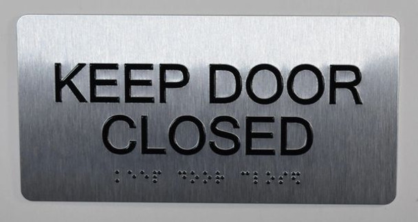 ADA KEEP DOOR CLOSED SIGN