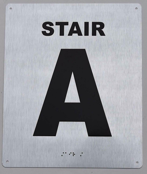 ADA STAIR A SIGN