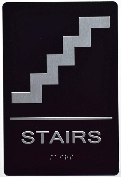 ADA STAIRS SIGN ADA STAIRS SIGN