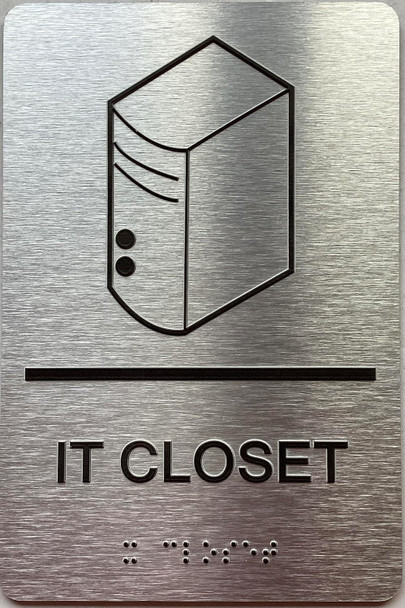 ADA IT CLOSET SIGN ADA IT CLOSET SIGN