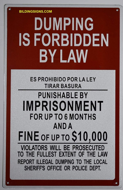 Dumping is Forbidden by Law Dumping is Forbidden by Law