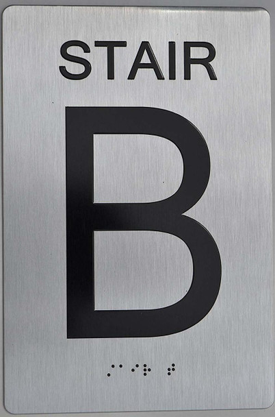 STAIR B -Braille with Raised Tactile Graphics and Letters STAIR B -Braille with Raised Tactile Graphics and Letters