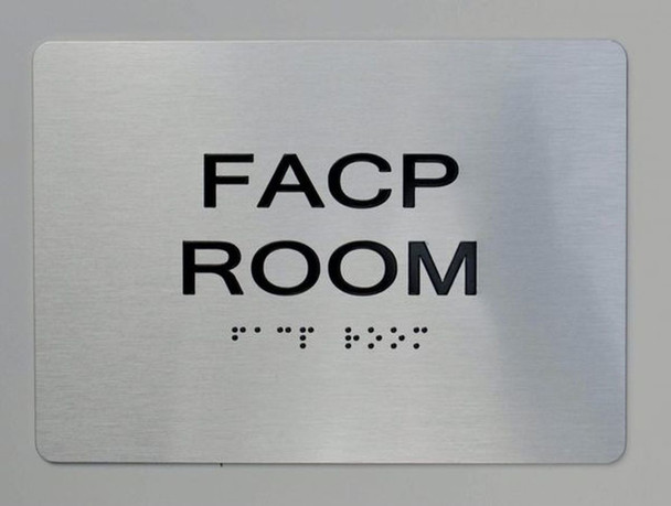 FACP Room-Braille with Raised Tactile Graphics and Letters FACP Room-Braille with Raised Tactile Graphics and Letters
