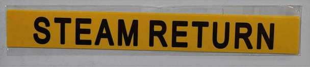 Pipe Marking- STEAM Return Pipe Marking- STEAM Return