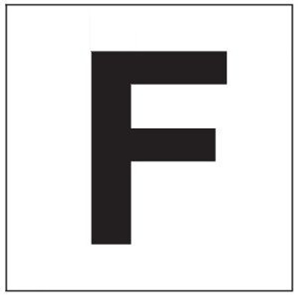 PHOTOLUMINESCENT DOOR NUMBER F SIGN HEAVY DUTY / GLOW IN THE DARK "DOOR NUMBER" SIGN HEAVY DUTY PHOTOLUMINESCENT DOOR NUMBER F SIGN HEAVY DUTY / GLOW IN THE DARK "DOOR NUMBER" SIGN HEAVY DUTY