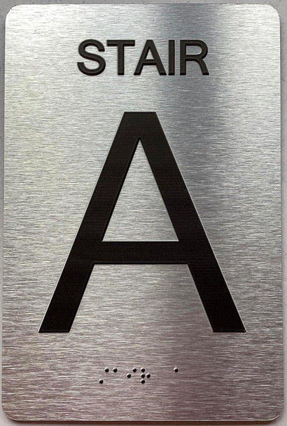 Floor number sign with Raised letters/Image & Grade 2 Braille - Includes Red Adhesive pad for Easy Installation Floor number sign with Raised letters/Image & Grade 2 Braille - Includes Red Adhesive pad for Easy Installation