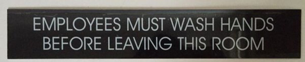 EMPLOYEES MUST WASH HANDS SIGN