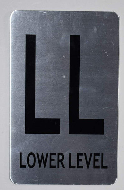 Lower Level Sign