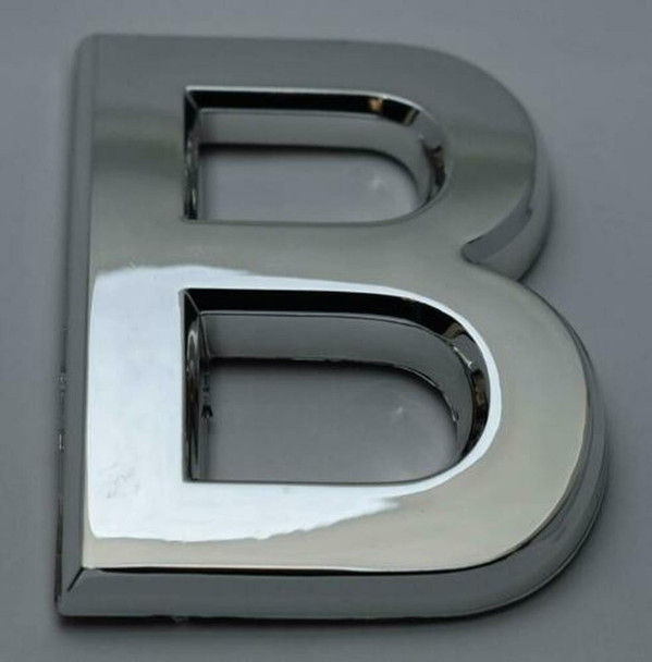Apartment Number Sign/Mailbox Number Sign, Door Number Sign. Letter B