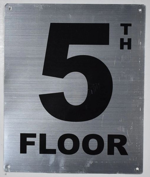 5th Floor Sign 5th Floor Sign