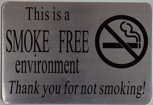 This is Smoke Free Environment