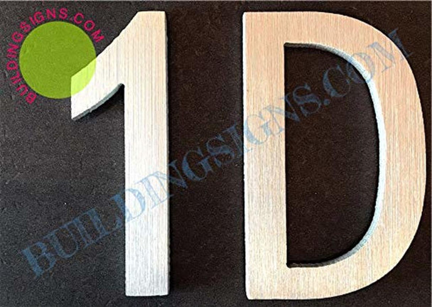 Apartment Number 1D Sign/Mailbox Number Sign, Door Number Sign. Apartment Number 1D Sign/Mailbox Number Sign, Door Number Sign.