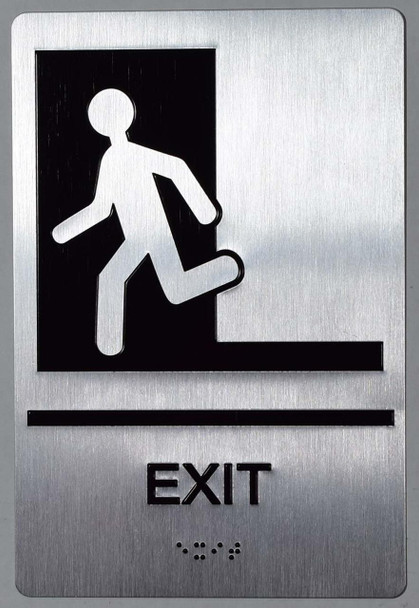 EXIT Sign-Tactile Signs EXIT Sign-Tactile Signs