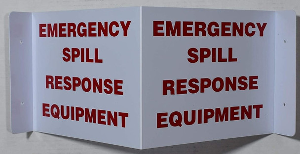 Emergency Spill Response Equipment 3D Projection Sign/Emergency Spill Response Equipment Hallway Sign Emergency Spill Response Equipment 3D Projection Sign/Emergency Spill Response Equipment Hallway Sign