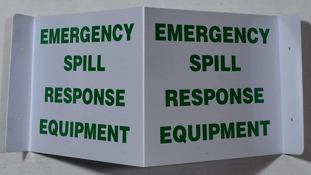 Emergency Spill Response Equipment 3D Projection Sign/Emergency Spill Response Equipment Hallway Sign Emergency Spill Response Equipment 3D Projection Sign/Emergency Spill Response Equipment Hallway Sign