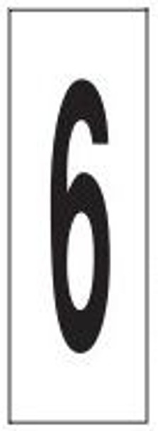 PHOTOLUMINESCENT DOOR NUMBER 6 SIGN HEAVY DUTY / GLOW IN THE DARK "DOOR NUMBER SIX" SIGN HEAVY DUTY PHOTOLUMINESCENT DOOR NUMBER 6 SIGN HEAVY DUTY / GLOW IN THE DARK "DOOR NUMBER SIX" SIGN HEAVY DUTY