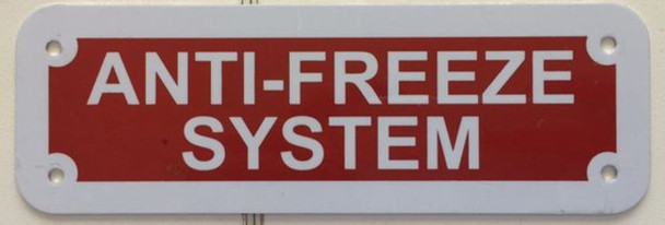 Anti-Freeze System