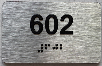 602 Signage Examples Apartment number 602 sign -Unit Number 602 sign / Suite 602 sign ...