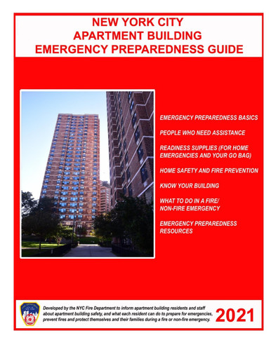 NYC Apartment Building Emergency Preparedness Guide 2021 (pdf file) - Luxury Apartment Building Emergency Preparedness