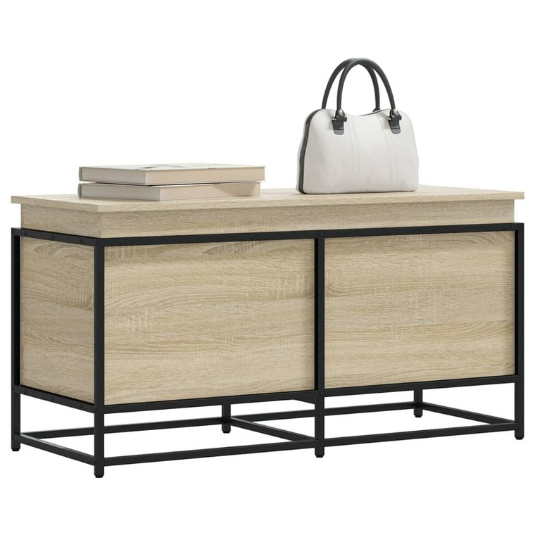  Storage Box Sonoma oak Engineered wood, metal 39.4 x 15.7 x 20.3 in A949-848805