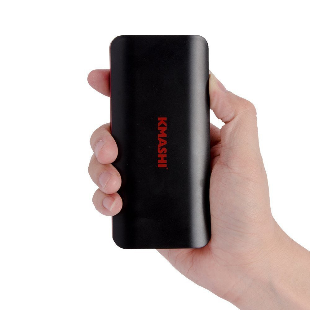 KMASHI 10000mAh External Battery Power Bank, Portable Charger