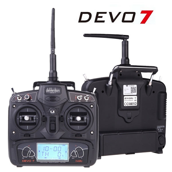 Walkera DEVO 7 7-Channel 2.4Ghz Digital Radio System - Wires Computing