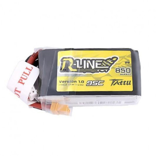 TATTU R-Line 850mAh 4s 95C Lipo Battery (XT-30)